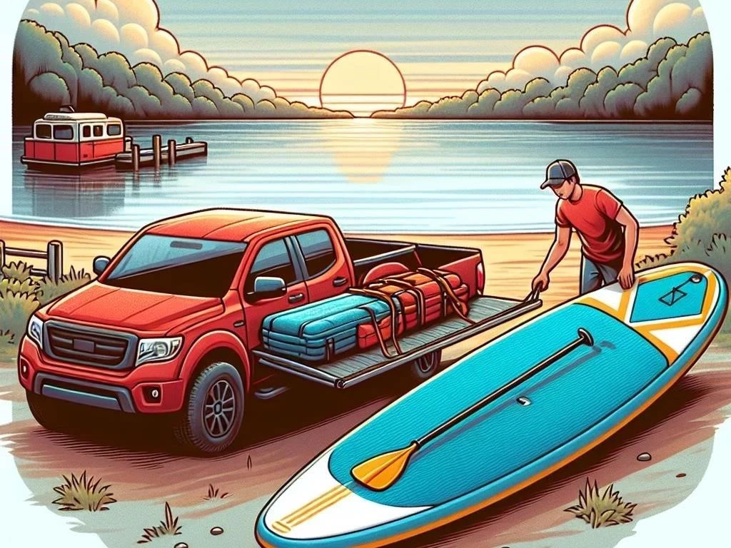 How to Transport a Paddle Board in a Truck