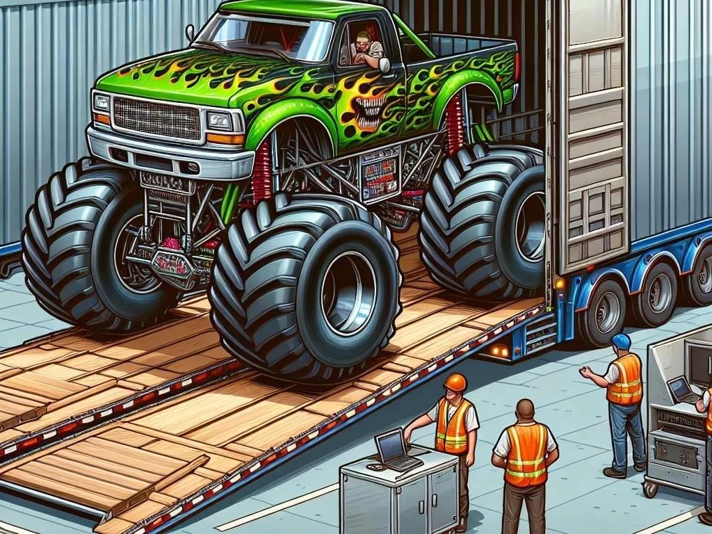 How Are Monster Trucks Transported?