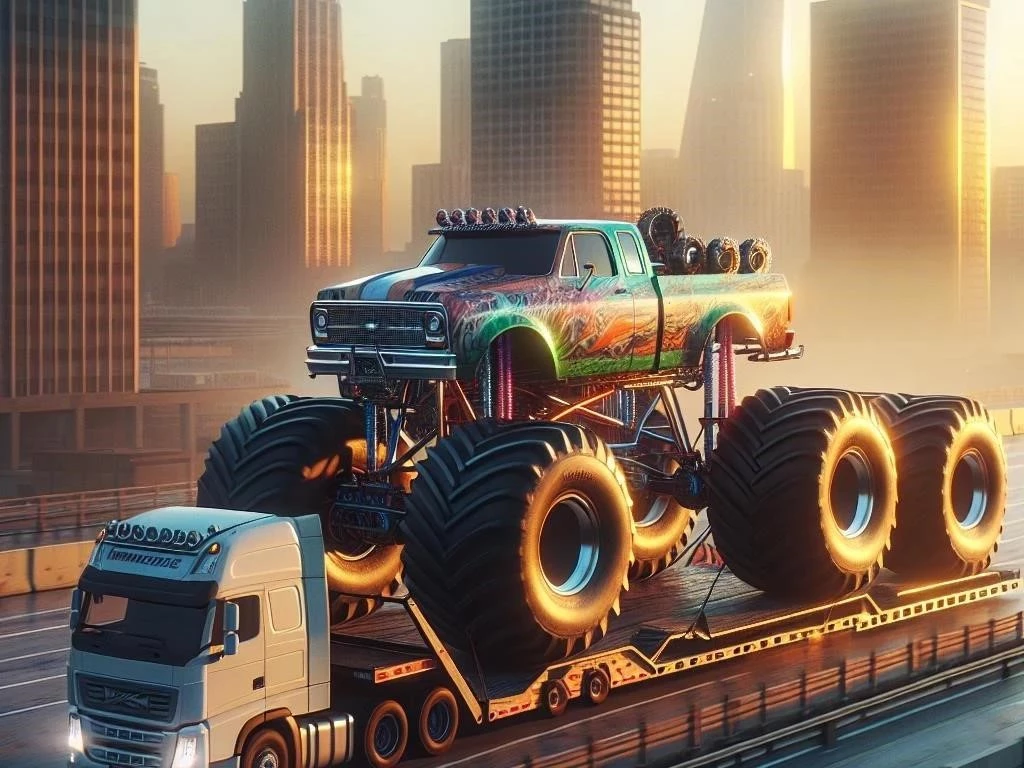 How Do They Transport Monster Trucks