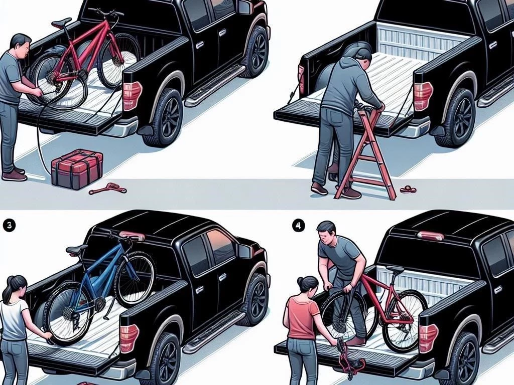 How to Transport Bikes in Truck Bed