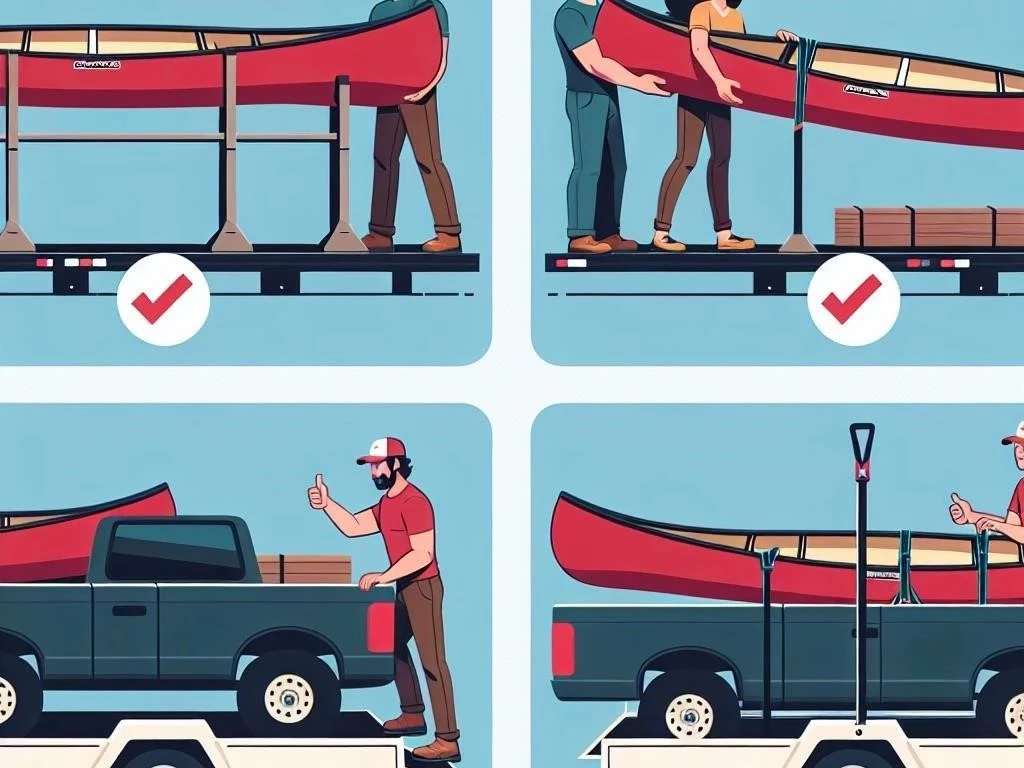 How to Transport a Canoe on a Truck