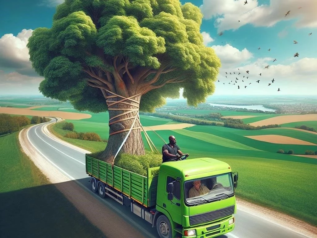 How to Transport a Tree in a Truck