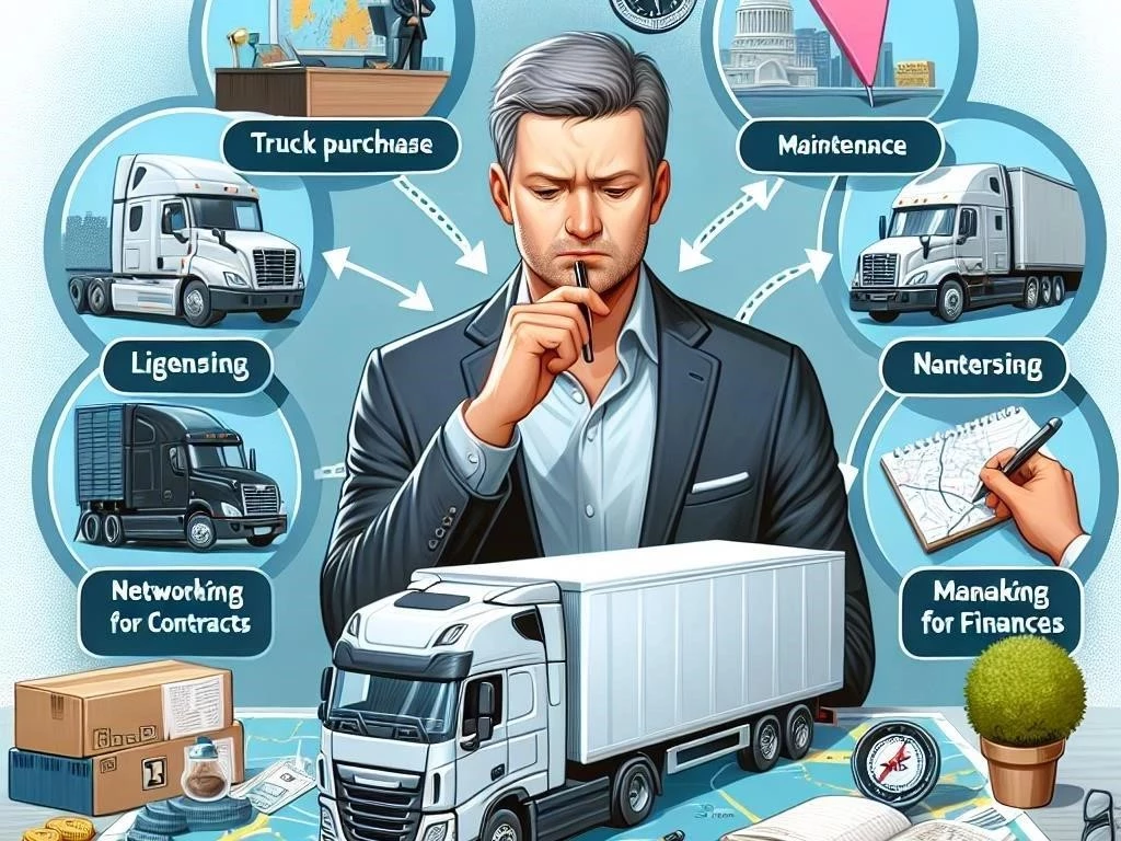 How to Start a Transportation Business with One Truck
