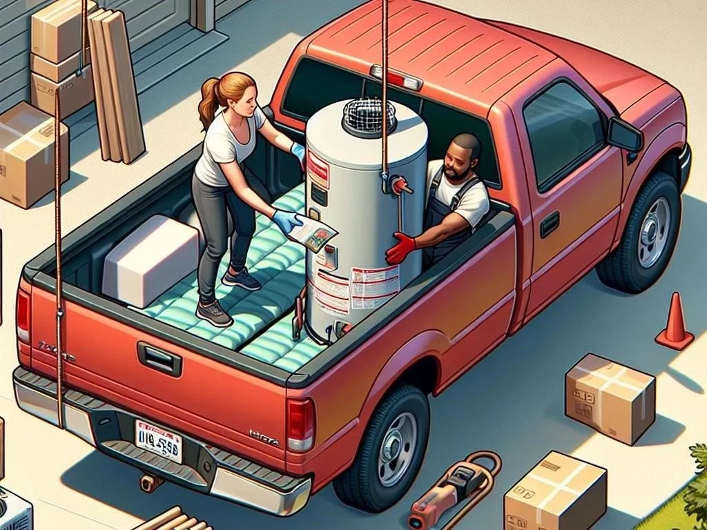 How to Transport a Water Heater in a Pickup Truck