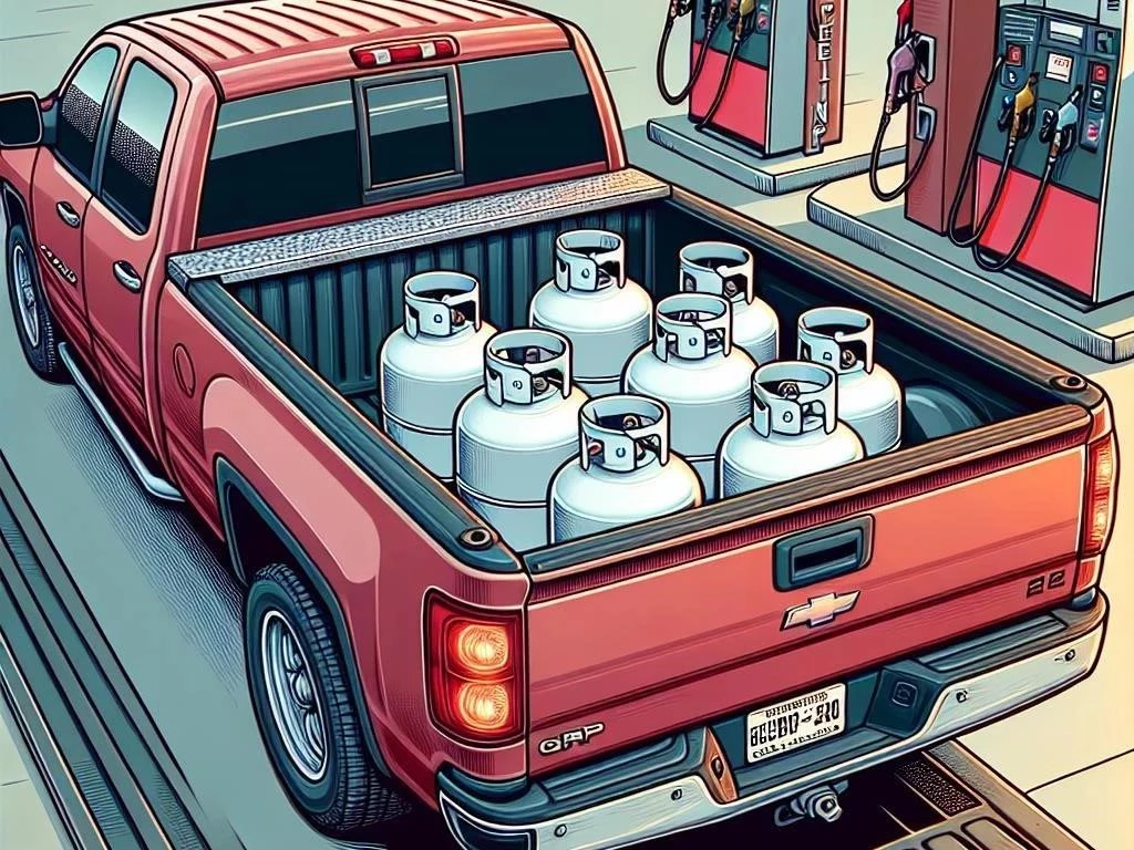 How Many Propane Tanks Can I Transport in a Truck