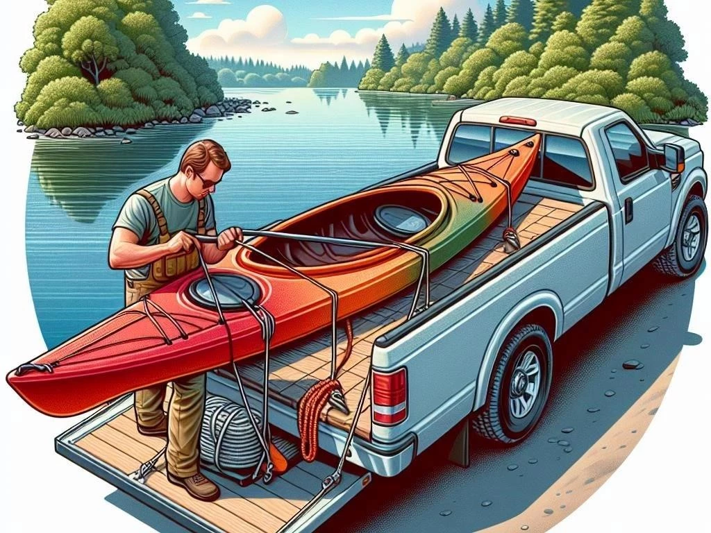 How to Transport Kayak on Truck