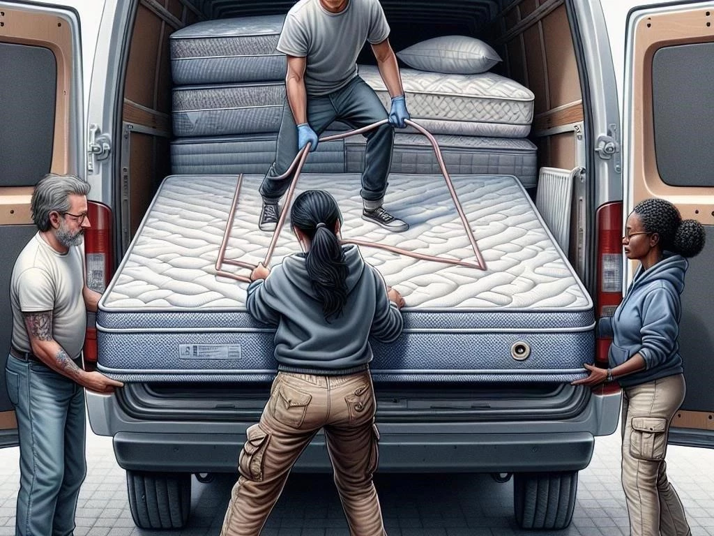 Preparation for Transporting a Mattress
