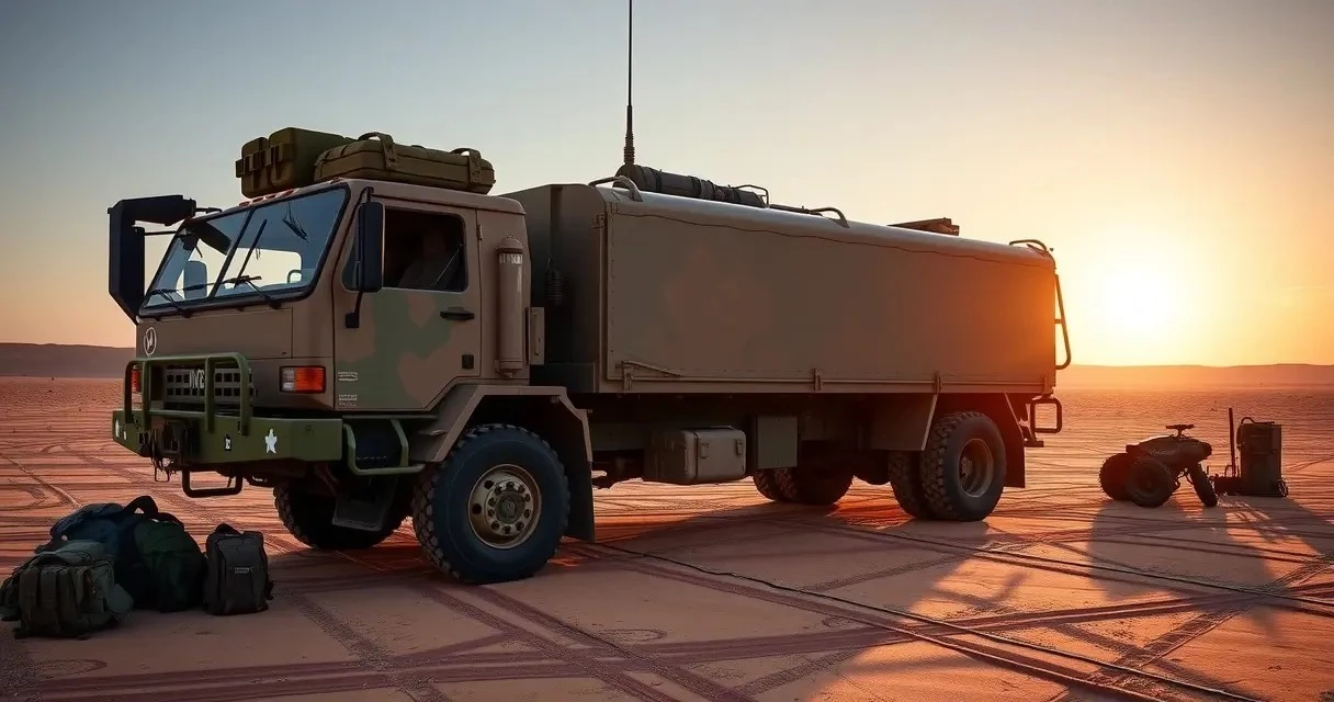 Can.You transport marines and.Gear in same.Truck
