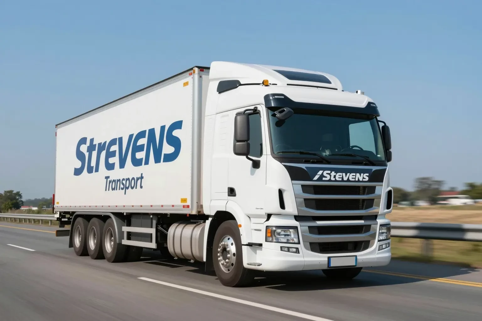 How fast does stevens transport trucks go