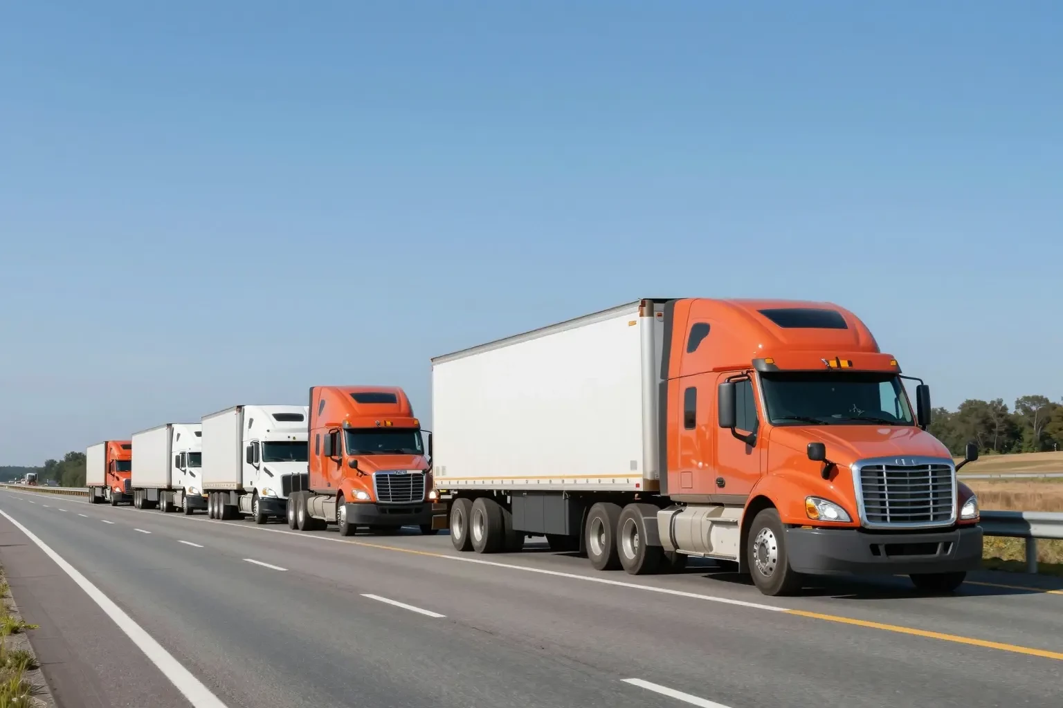 How is the transportation business with semi trucks